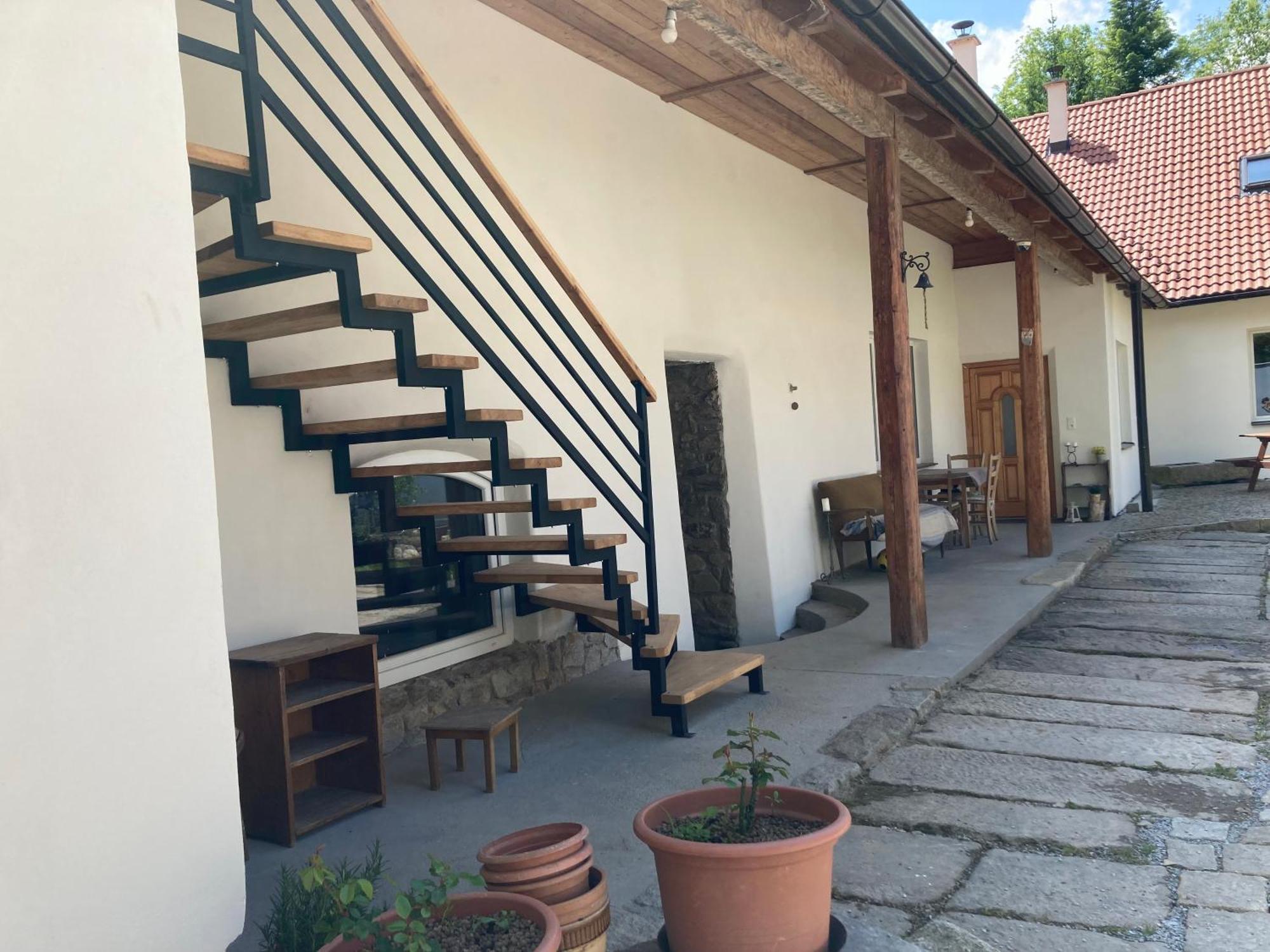 Na Mlejne Lägenhet Telč Exteriör bild